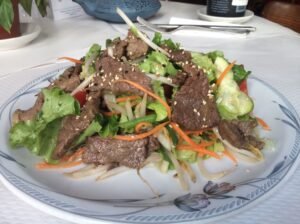 Green Salades boeuf