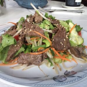 Green Salades boeuf