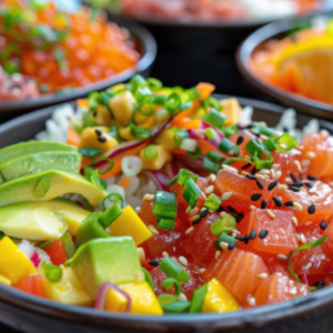 .poke bowls.